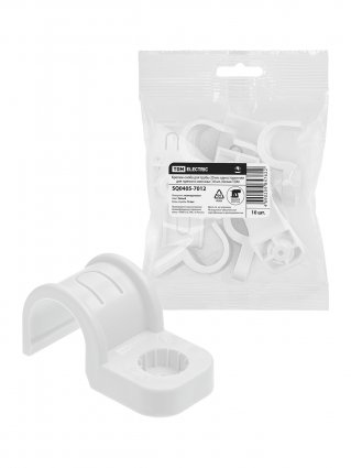 Фотография товара 'Tdm SQ0405-7012 Крепеж-скоба для трубы 20 мм односторонняя'