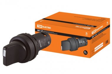 Фотография товара 'Tdm Переключатель на 3 положения с фиксацией SB7-CD33 SQ0746-0072'