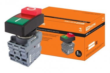 Фотография товара 'Tdm Кнопка двойная MPD13-11R SQ0747-0035'