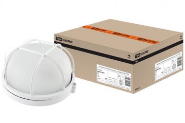 Фотография товара 'Tdm Светильник НПБ1302 круг с решеткой 60Вт К IP54, SQ0303-0041'