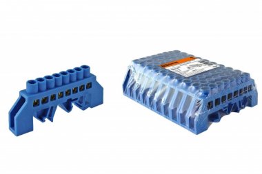 Фотография товара 'Tdm Шина "N" нулевая в изоляторе на DIN-рейку 8x12мм SQ0801-0077'