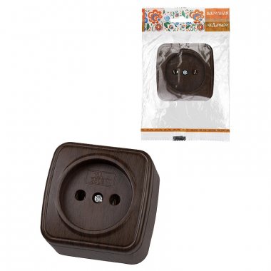 Фотография товара 'Tdm SQ1824-0027 Розетка 2П открытой установки IP20 10А'