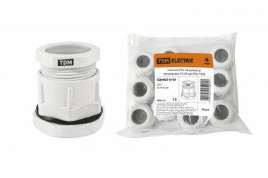 Фотография товара 'Tdm Сальник PGL 48 диаметр проводника 39-43 мм IP54 SQ0805-0108'