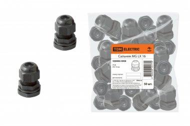 Фотография товара 'Tdm Сальник MG LX 16 диаметр проводника 6-10мм IP68 SQ0806-0008'