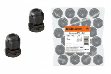 Фотография товара 'Tdm Сальник MG LX 25 диаметр проводника 13-18мм IP68 SQ0806-0010'