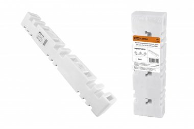 Фотография товара 'Tdm Изолятор шинный плоский ИШП для шин 5 и 10 мм 270 мм SQ0807-0019'