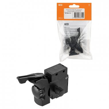 Фотография товара 'Tdm SQ1086-0121 Кнопка FA2-6/1BEK "HF", выключатель для дрели ударной ДУ-550'