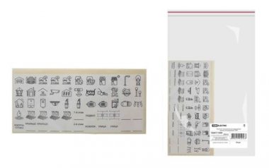 Фотография товара 'Tdm Комплект пиктограмм для маркировки щитков "Расширенный" SQ0817-0080'