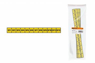 Фотография товара 'Tdm Таблица символов "SF1 - SF12" SQ0817-0041'