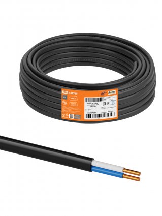 Фотография товара 'Tdm SQ0117-0021 Кабель ВВГ-П нг(А) 2х1,5 ок(N)-0,66 ГОСТ'