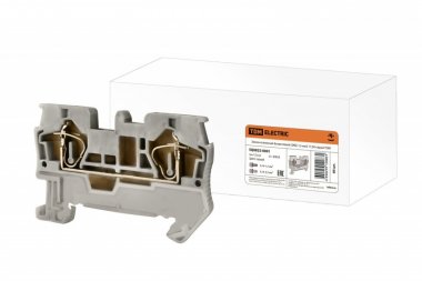 Фотография товара 'Tdm Зажим клеммный безвинтовой (ЗКБ) 1,5 мм2 17,5А SQ0822-0001'