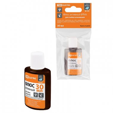 Фотография товара 'Tdm SQ1025-1504 Флюс активный ФТКА, для пайки алюминия, 30 мл, дозатор'