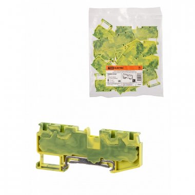 Фотография товара 'Tdm Зажим клеммный безвинтовой ЗКБ PEN быстрого зажима 4 вывода 2,5 мм2, SQ0822-0165'