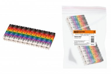 Фотография товара 'Tdm Маркеры наборные – комплект цифр («0»-«9») 4 мм2 SQ0534-0063'