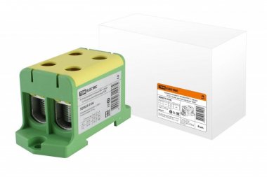 Фотография товара 'Tdm Клемма вводная силовая КВС 4 ввода 16-95 кв.мм. SQ0833-0106'