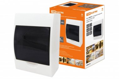 Фотография товара 'Tdm Бокс ЩРН-П-6модулей навесной пластик IP41 SQ0901-0002'