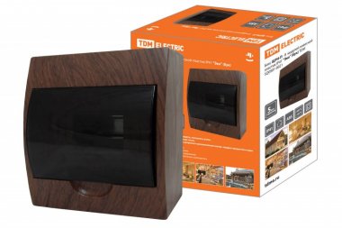 Фотография товара 'Tdm Бокс ЩРН-П-8 модулей навесной пластик IP41'