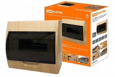 Фотография товара 'Tdm Бокс ЩРН-П-10 модулей навесной пластик IP41'