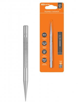 Фотография товара 'Tdm SQ1022-0501 Кернер Ø0,8 мм, длина 125 мм, высокоуглеродистая сталь'