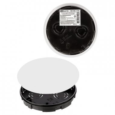 Фотография товара 'Tdm SQ1402-1194 Монтажная коробка У194 СП D75х15 мм, крышка, IP20'