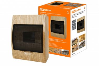 Фотография товара 'Tdm Бокс ЩРН-П-6 модулей навесной пластик IP41 SQ0901-0013'