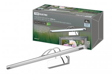 Фотография товара 'Tdm Подсветка для картин «ИЗО 2» 6 Вт, 4000 K, 400*210*110, IP20, SQ0358-0301'