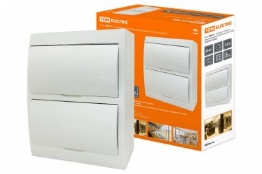 Фотография товара 'Tdm Бокс ЩРН-П-24модуля (б) навесной пластик IP41 SQ0903-0006'