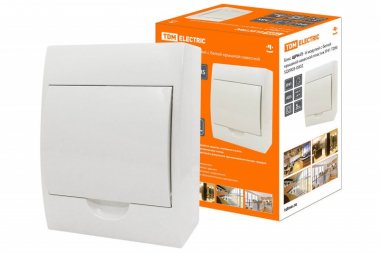 Фотография товара 'Tdm Бокс ЩРН-П-6модулей (б) навесной пластик IP41 SQ0903-0002'