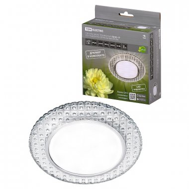 Фотография товара 'Tdm SQ0359-0153 Светильник встраиваемый СВ 03-17 GX53 230В LED подсветка 5 Вт'