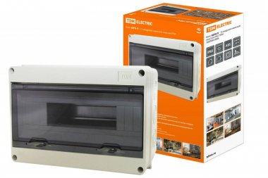 Фотография товара 'Tdm Бокс ЩРН-П-15 модулей навесной пластик IP65 SQ0908-0004'