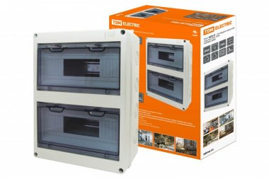 Фотография товара 'Tdm Бокс ЩРН-П-24 модулей навесной пластик IP65 SQ0908-0006'