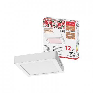 Фотография товара 'Tdm SQ0329-4203 Светильник светодиодный накладной "Даунлайт НАРОДНЫЙ"'