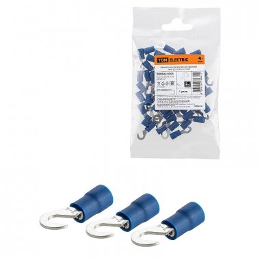 Фотография товара 'Tdm SQ0502-0303 Наконечник изолированный крюковой НИК 2,5–4'