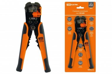 Фотография товара 'Tdm Съемник изоляции СИ-6Н, сечения: зачистки 0,25-6 мм SQ1003-0102'