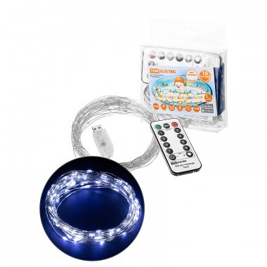 Фотография товара 'Tdm SQ0361-0089 Гирлянда светодиодная "Роса 100-Д" 10 м, 100LED'