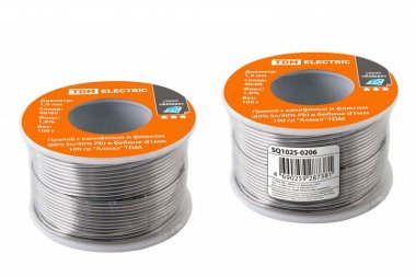 Фотография товара 'Tdm Припой с канифолью и флюсом SQ1025-0206'