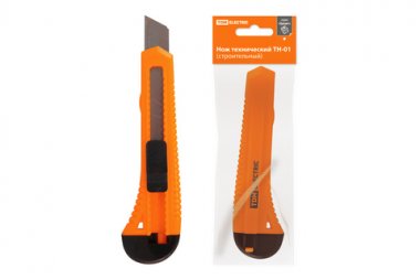 Фотография товара 'Tdm Нож технический (строительный), ТН-01, 18 мм, серия "Гранит" SQ1033-0101'