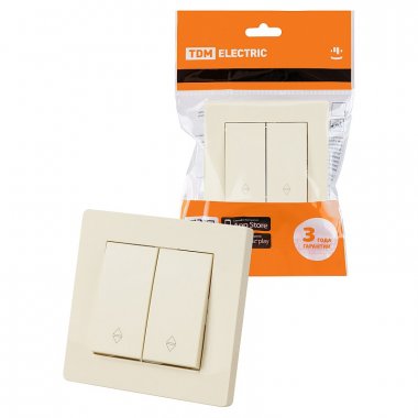 Фотография товара 'Tdm SQ1816-0116 Выключатель на 2 направления 2 кл. 10А'