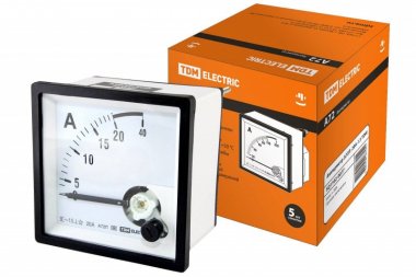 Фотография товара 'Tdm Амперметр А72П 20А-1.5 SQ1102-0077'