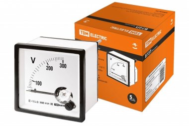 Фотография товара 'Tdm Вольтметр В72П 300В-1,5 SQ1102-0133'