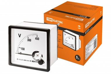 Фотография товара 'Tdm Вольтметр В72П 450В-1,5 SQ1102-0135'