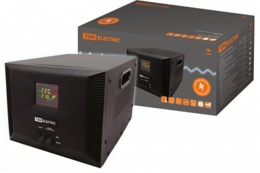 Фотография товара 'Tdm Стабилизатор напряжения СНР1-1-10 кВА электронный переносной SQ1201-0008'