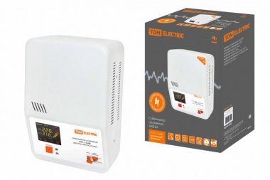 Фотография товара 'Tdm Стабилизатор напряжения ССР1-1-3 кВА электронный настенный SQ1201-0025'