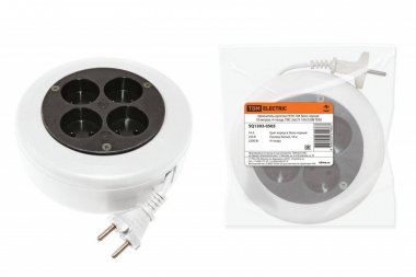 Фотография товара 'Tdm Удлинитель-рулетка УХ10-104 SQ1303-0505'