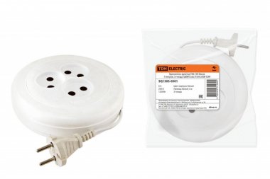 Фотография товара 'Tdm Удлинитель-рулетка УХ6-103 SQ1303-0501'