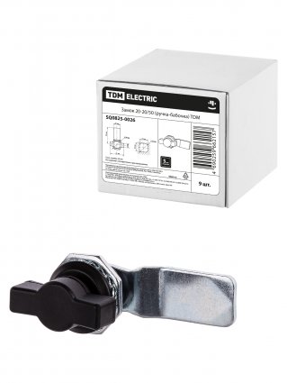 Фотография товара 'Tdm Замок 20-20/50 (ручка-бабочка), SQ0825-0026'