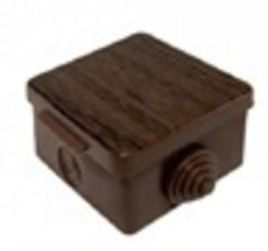 Фотография товара 'Tdm Распаячная коробка ОП, крышка, бук, IP54 SQ1401-0611'