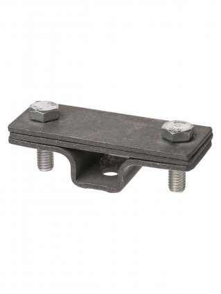 Фотография товара 'Tdm Держатель фасадный 2-х болтовый с контактной пластиной для полосы шириной 20-40 мм, SQ2402-3272'