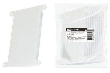 Фотография товара 'Tdm Крышка финишная 124х80 (для коробки СП 118х76х60мм) SQ1402-9505'