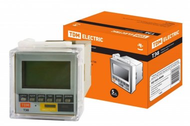 Фотография товара 'Tdm Таймер электронный ТЭ8-1мин/7дн-8on/off-16А-8Ц/Щ SQ1503-0004'